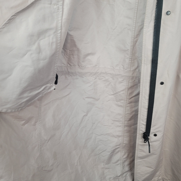 Everlane Taupe ReNew Anorak Trench Coat size S - Picture 4 of 8